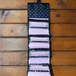Mary Kay Pink and Black Hanging Travel Cosmetic Organizer